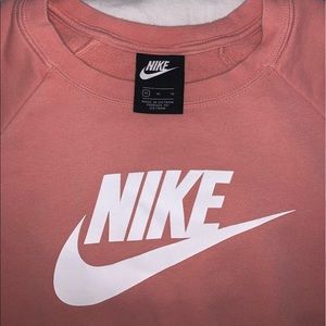 Pink Nike Crewneck
